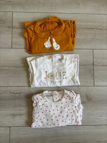 Lot de 3 pyjamas coton