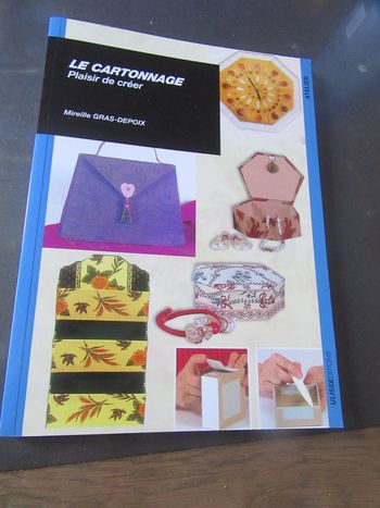 Le cartonnage Plaisir de créer