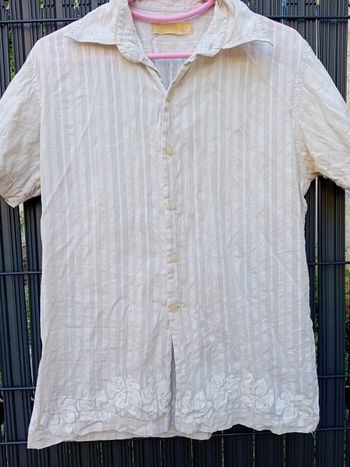 Chemise crème 