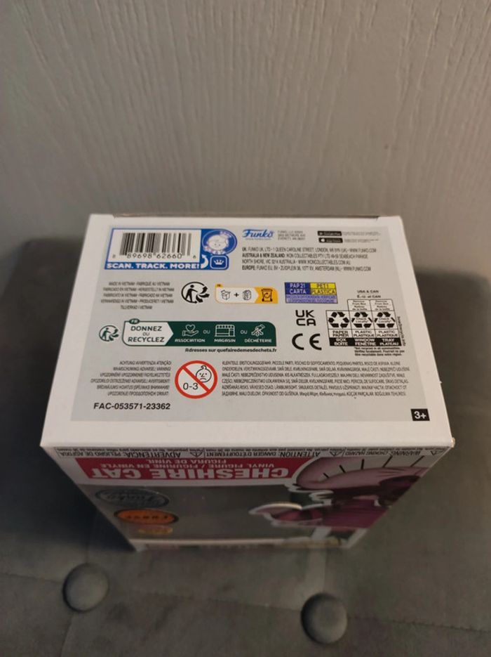 Figurine Funko Pop Cheshire Cat 1199 Chase Edition Flocked - Alice in Wonderland - Disney - photo numéro 6