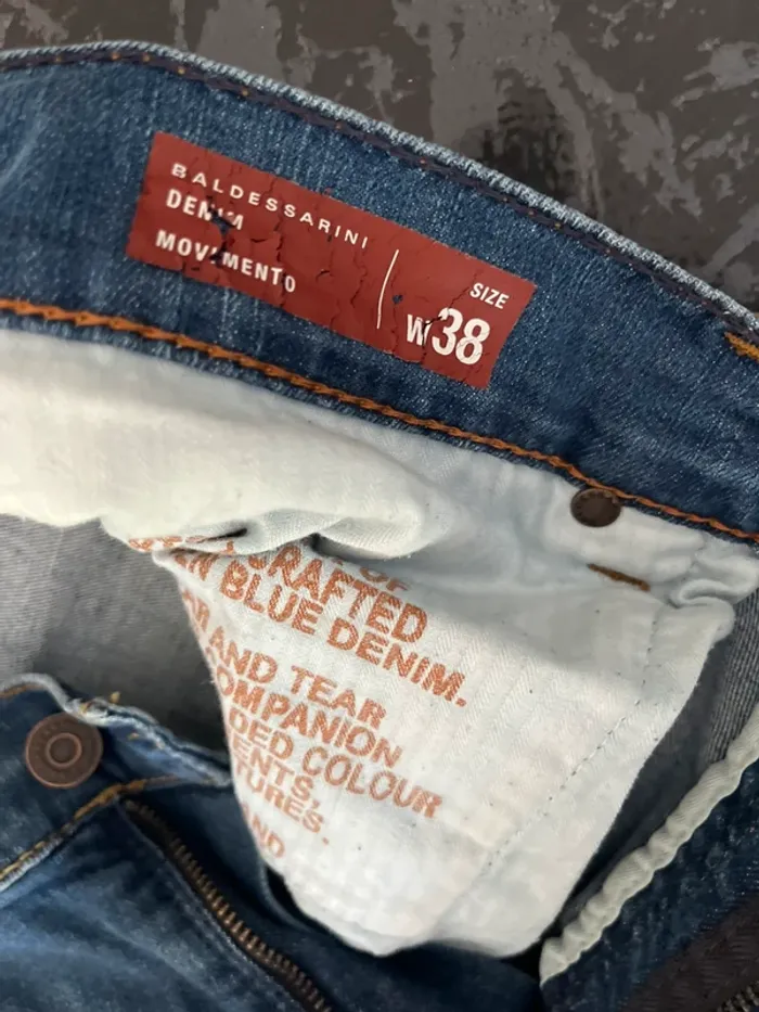 Jean bleu W38 - photo numéro 4
