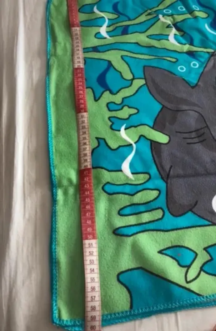 Poncho enfant plage surf bain neuf - photo numéro 4