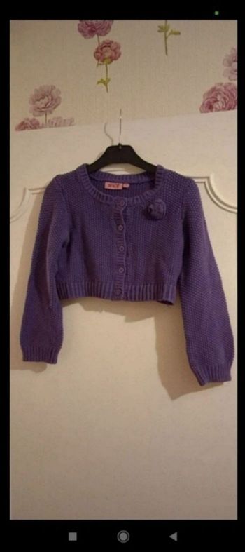 Gilet court taille 6 ans