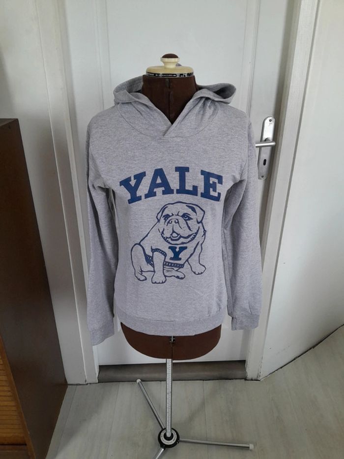 Sweat capuche Yale neuf sans etiquette