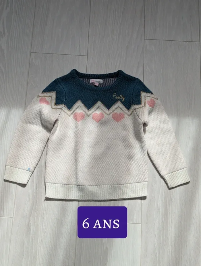 Pull Lili marelle 6ans