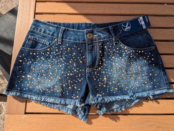 Short avec des strass