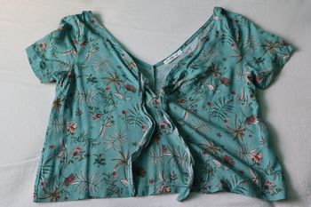 Haut fleuri