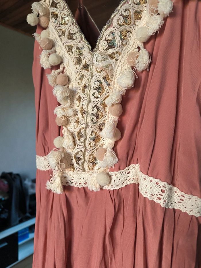 Robe été couleur corail neuve avec étiquette. Bohème - photo numéro 2