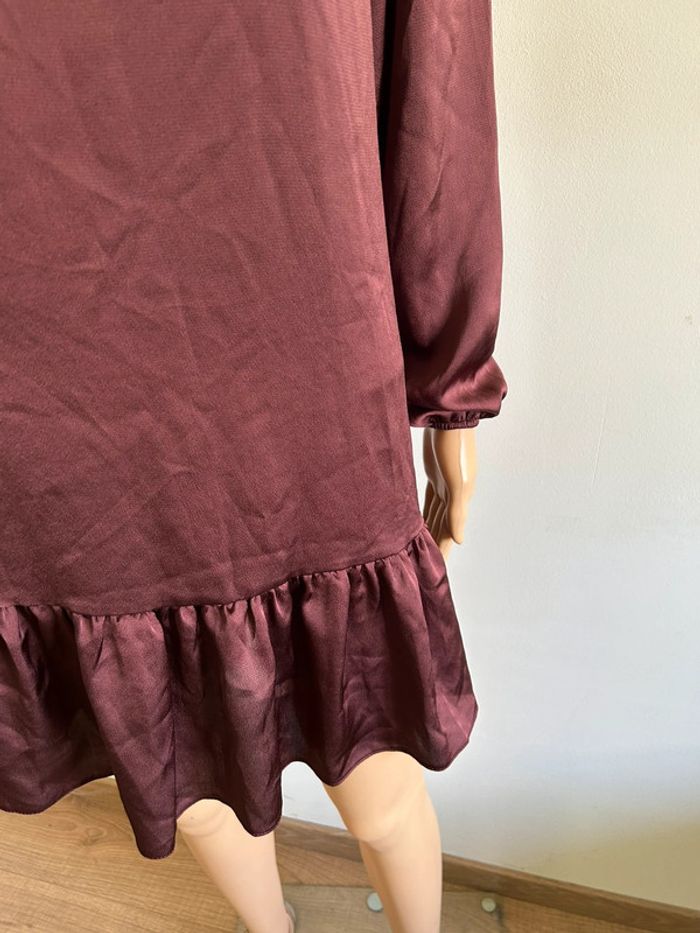 Robe figue neuve à manches longues Naf Naf taille 38 (valeur 60€) - photo numéro 6