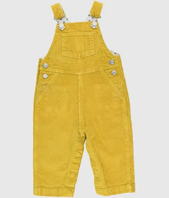 Salopette 3 mois en velours Petit Bateau