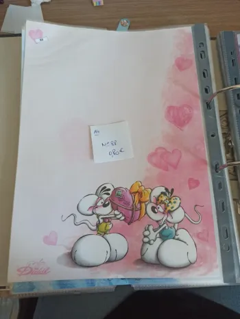Feuille Diddl A4 88 0,80€