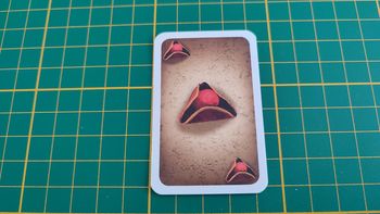 Carte tricorne seule pièce détachée jeu de société Cartagena L'évasion 2009 Leo Colovini #C54