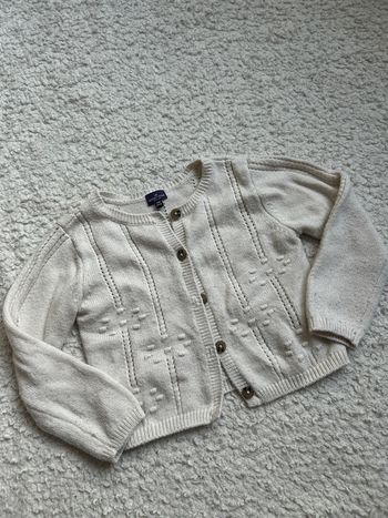 Gilet écru