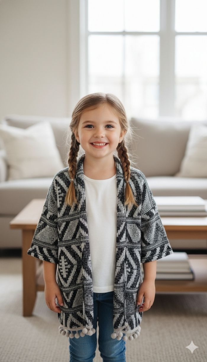 Gilet maille 5 ans - photo numéro 3