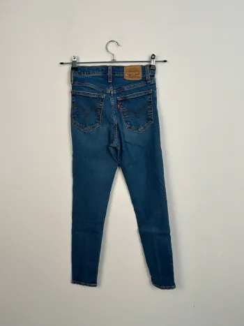 Jean Levi's Femme Marine W25 | Wedgie Skinny | Taille 34 | Très Bon État | BP222