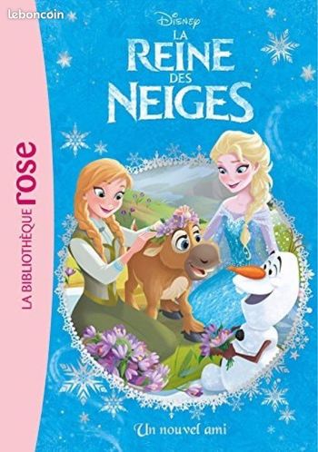 Livre La Reine des Neiges-un Nouvel Ami - Bibliothèque Rose