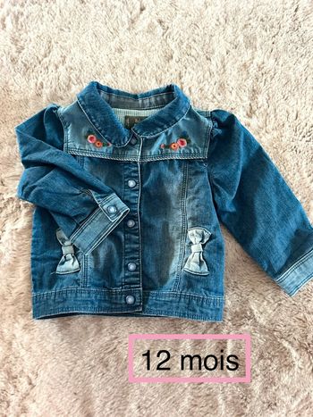 Veste en jean 12 mois