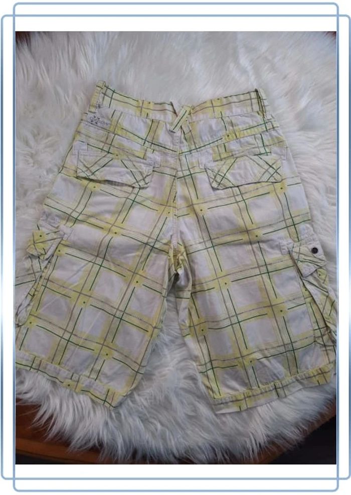 Short Oxbow Vintage à Carreaux – Taille 30 - brodé (597) - photo numéro 6