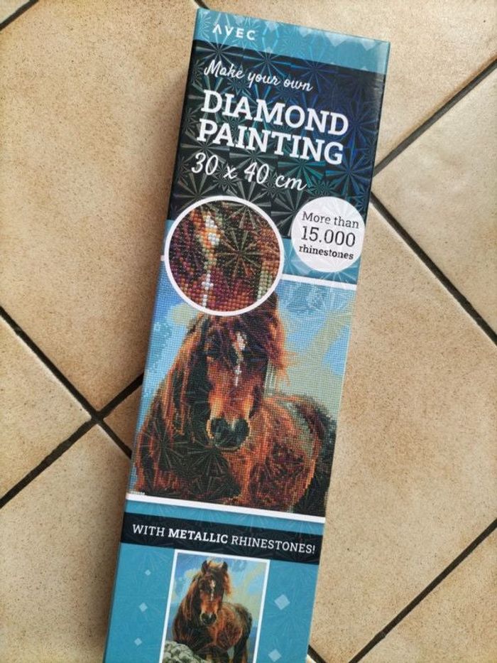 🎨Diamond Painting - Cheval sauvage 🎨