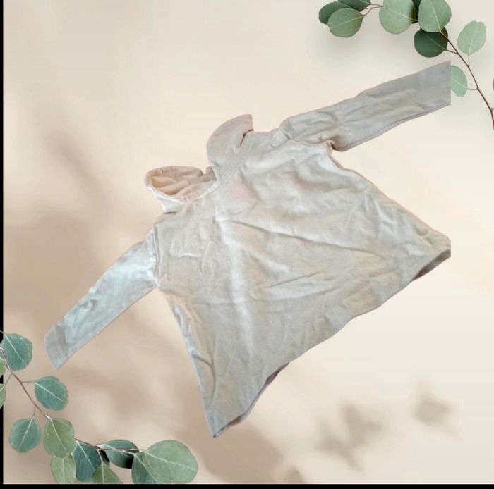 Pull à Col Montant Bébé Fille - Un Basique Chaud (Taille 62 / 3 Mois)