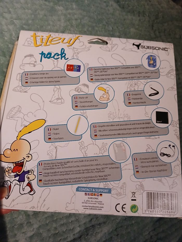 Titeuf pack pour new 3 ds - photo numéro 2