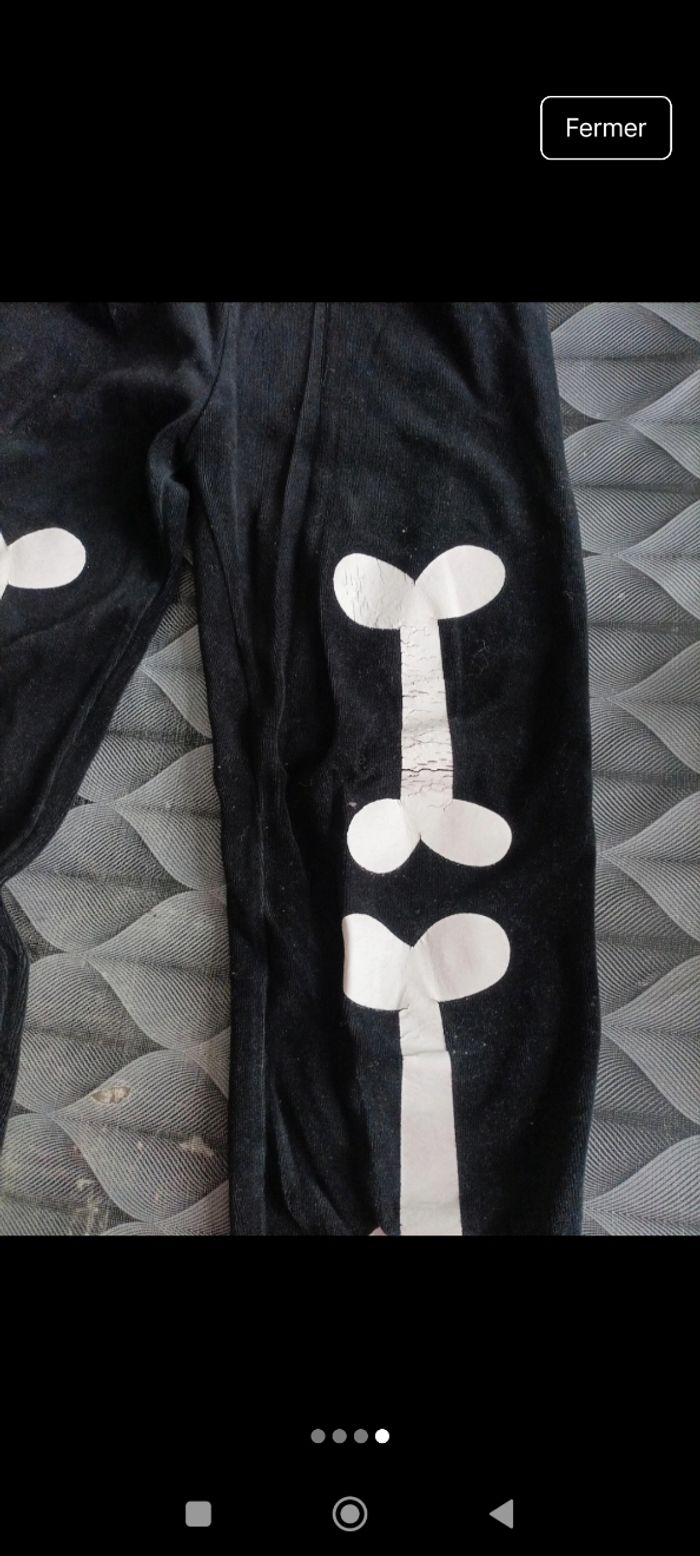 Pyjama squelette 12 ans - photo numéro 4