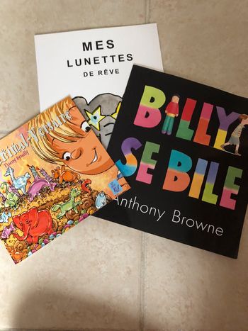 Lot de 3 livres