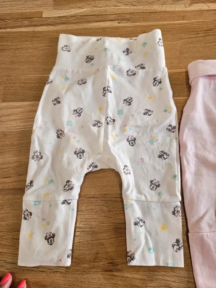 Lot de 2 leggings 0 1 mois - photo numéro 6