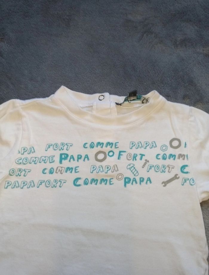 Tee shirt manches longues 12 mois - photo numéro 2