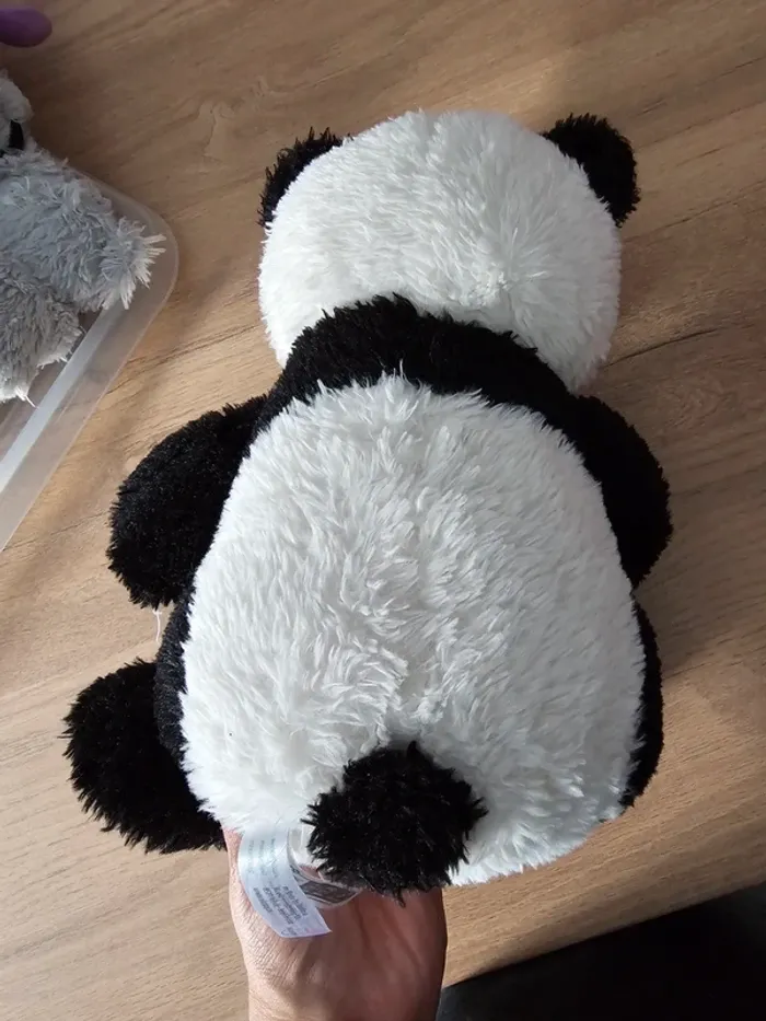 Peluche panda maman & bébé - photo numéro 2