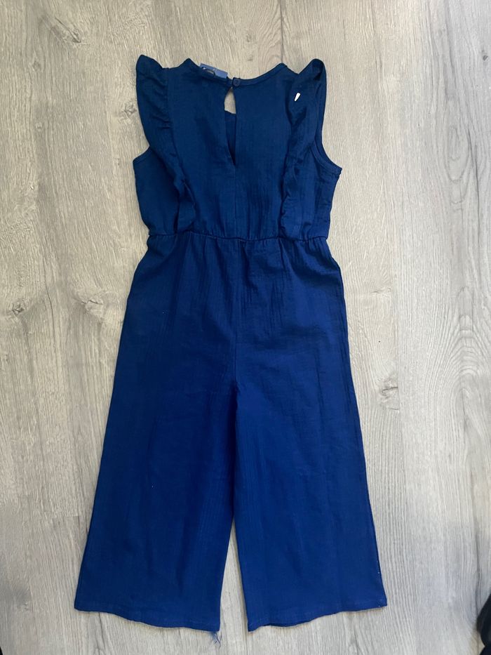 Combinaison pantalon été fille bleu marine 4 ans Okaïdi - photo numéro 5