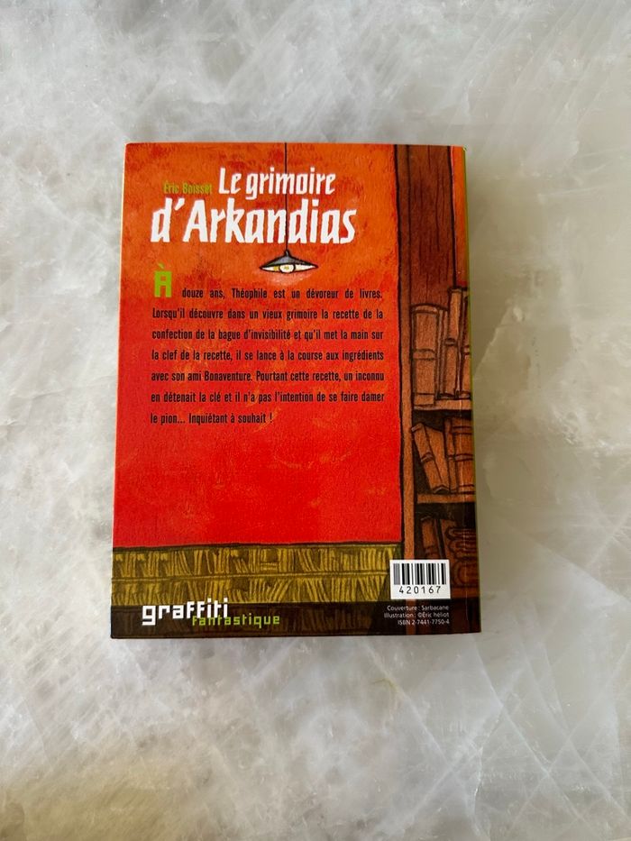 Livre « Le grimoire dArkandias » d’Éric Boisset - photo numéro 2