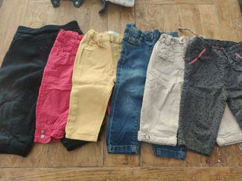 Lot de 6 pantalons 9 mois