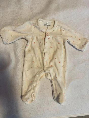 Pyjamas velours fille