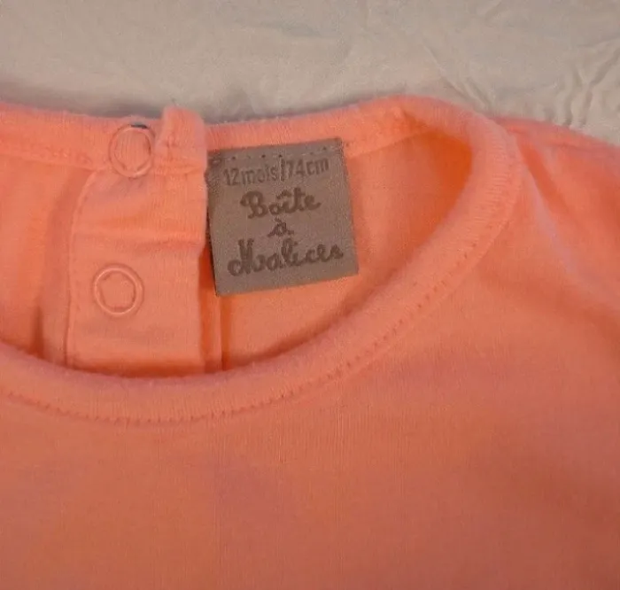 Ensemble bébé fille 12 mois boîte a malice - photo numéro 2