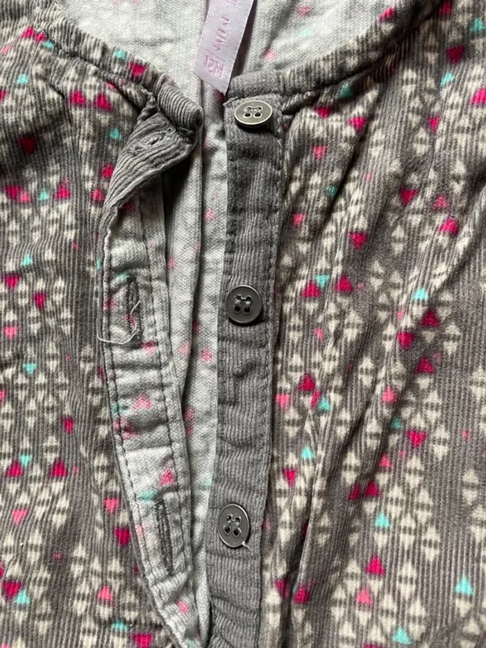 Robe tunique velours 12 mois - photo numéro 3