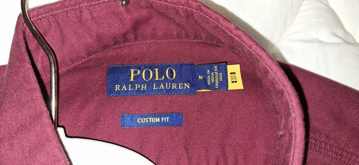 Chemise Ralph Lauren couleur burgundy taille M neuve - photo numéro 2