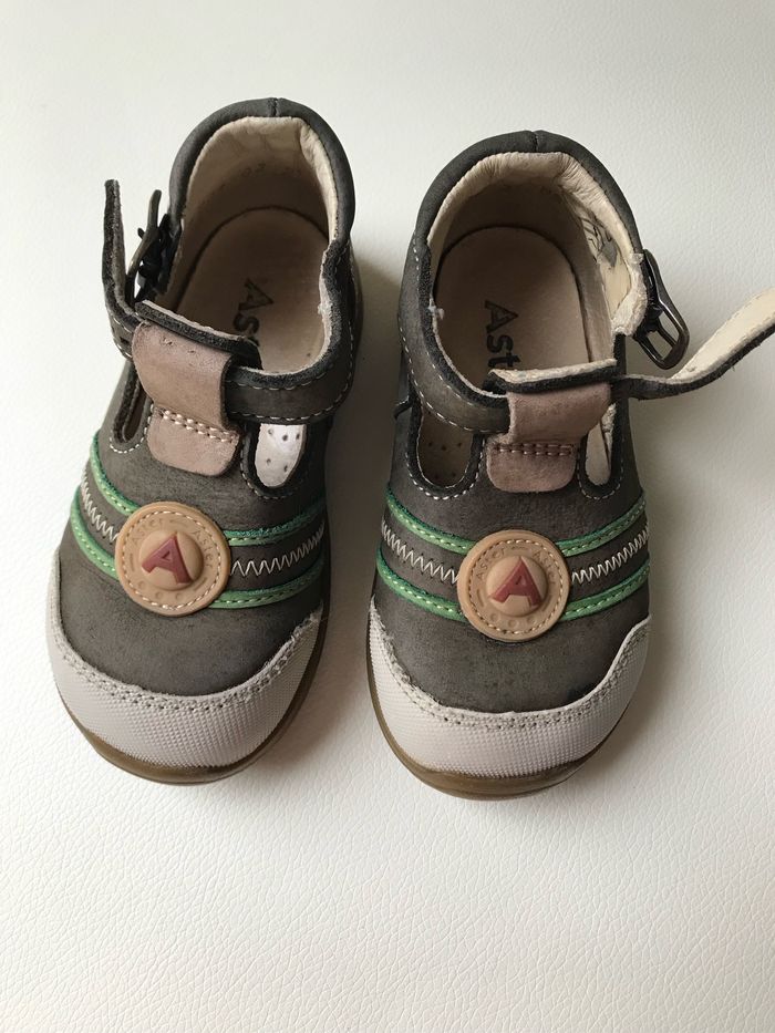 Chaussures cuir anti torsion anti choc 21 Aster