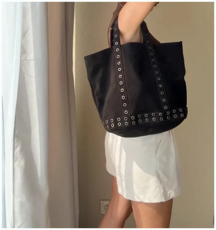 Sac Vanessa Bruno cuir retourné très bon état - photo numéro 3