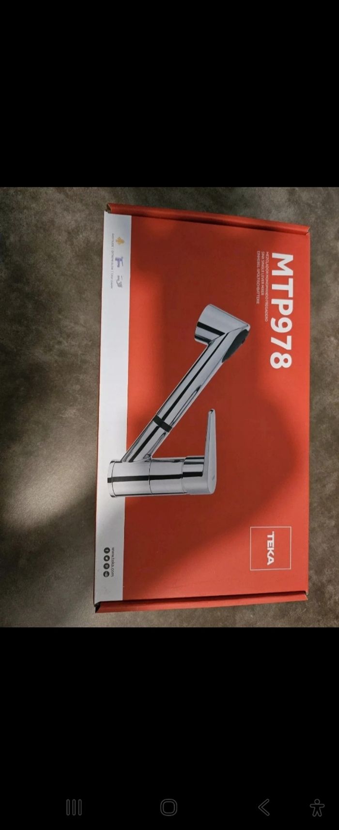 Mitigeur cuisine TEKA MTP978