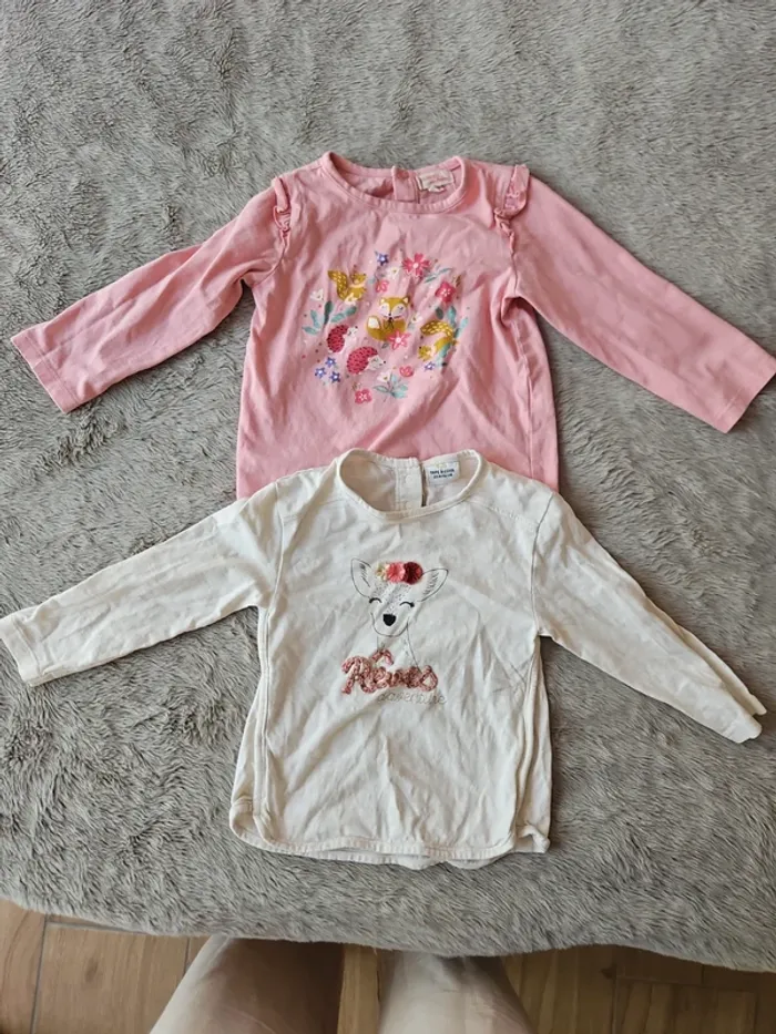 Lot tee-shirt ml 24m