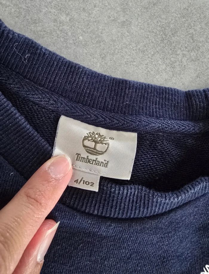 Sweat bleu marine timberland - photo numéro 2