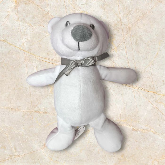 Doudou ours 🐻 blanc Osito - photo numéro 2