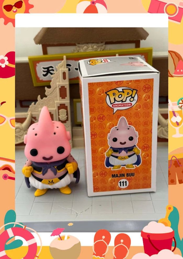 Funko pop majin bu 111 en boite dragon ball z - photo numéro 5