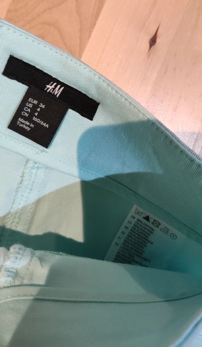 Jupe bleu turquoise - photo numéro 6