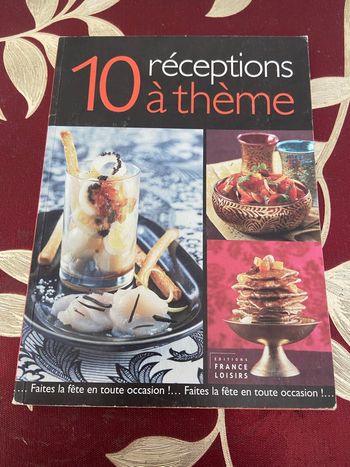 ~ France Loisirs ~ 10 réceptions à thème