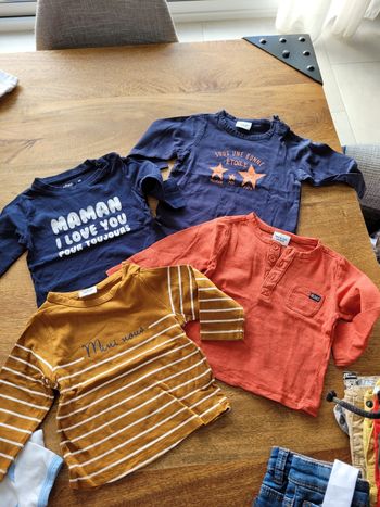 Lot 4 tee shirt manche longue