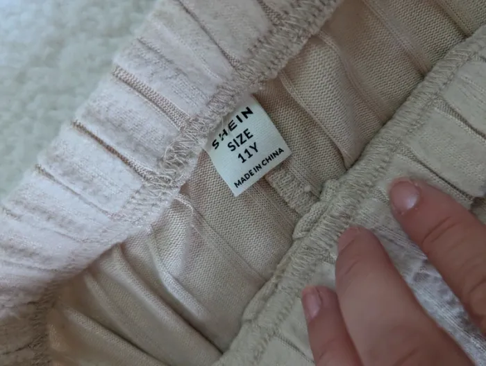 🌿 Pantalon maille côtelée Shein - 11 ans - photo numéro 2