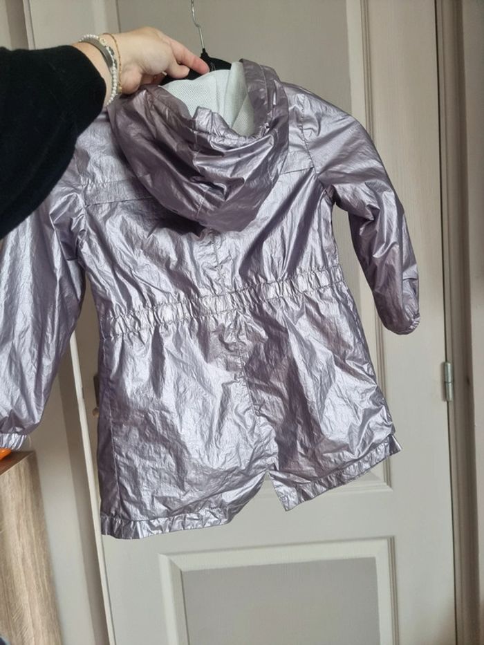 Imperméable violet - photo numéro 3