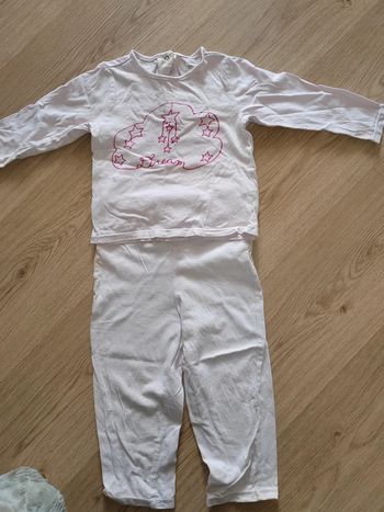 Pyjama 2 pièces rose